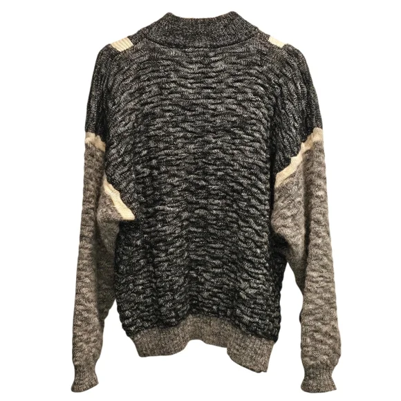 Vintage Abercrombie & Fitch Mohair-Blend Sweater – Size L - Picture 3 of 12